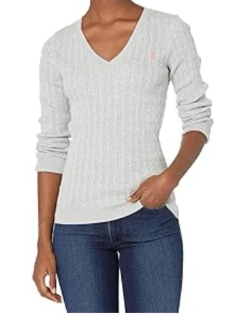 U.S. Polo Assn. Cable Knit Sweater M